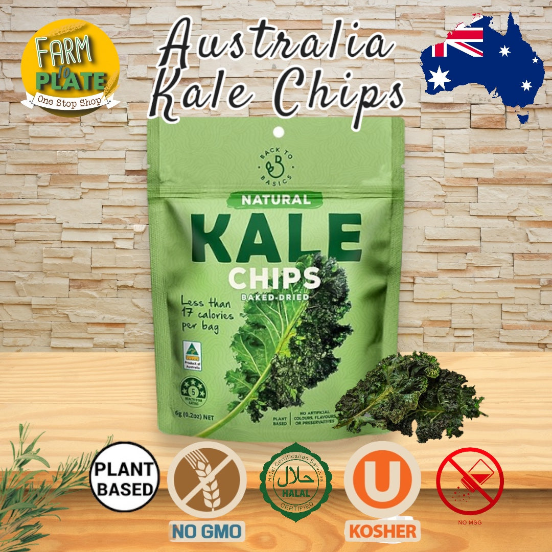 【FARM TO PLATE】DJ&A Kale Chips 6g