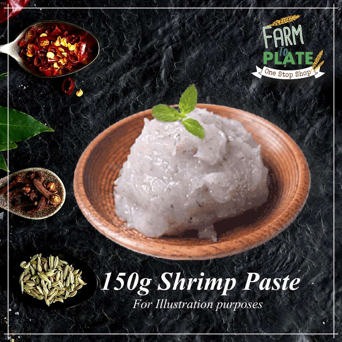 【FARM TO PLATE】150g Shrimp Paste / 虾滑