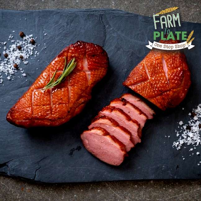 【FARM TO PLATE】Smoked Duck Breast Original / 4 pieces per packet